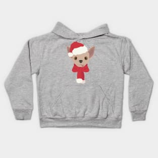 Chihuahua Christmas Dog Kids Hoodie